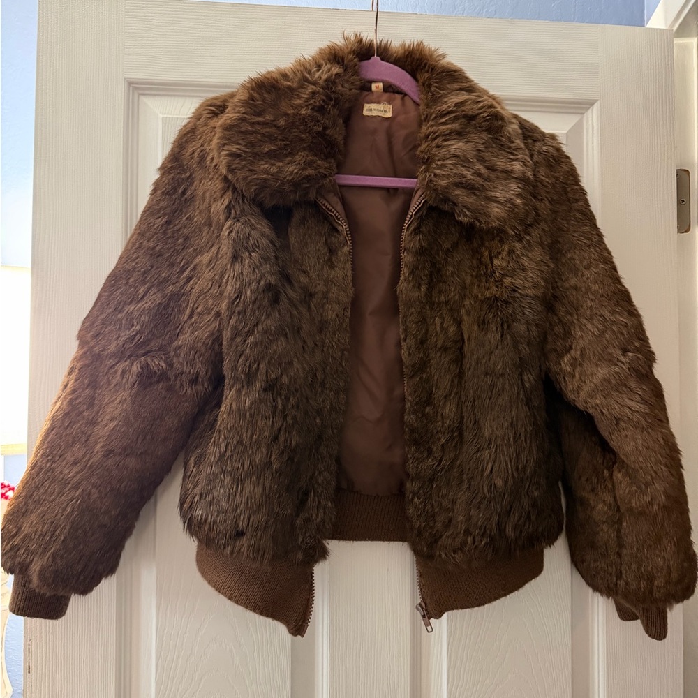 Brown Fur Jacket
